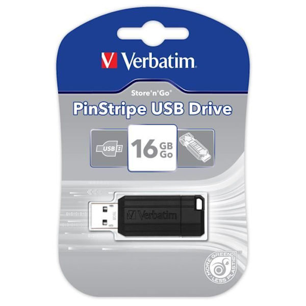 Verbatim VB-FD2-16G-PSB. Kapacitet: 16 GB, USB-version: USB 2.