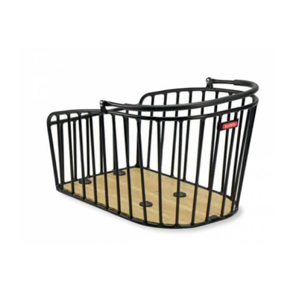 Bakkorg - Klickfix - GT Korbklip - Aluminium - 21L - Svart/Brun Svart brun