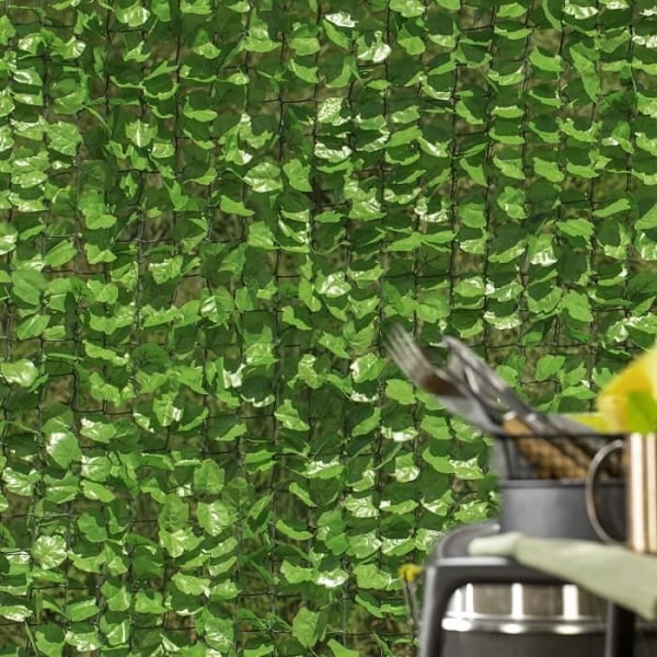 Siktsskyddshäck Vin - Windhager - Grön - 100 x 300 cm - Väderbeständig - 80% ogenomskinlig Grön