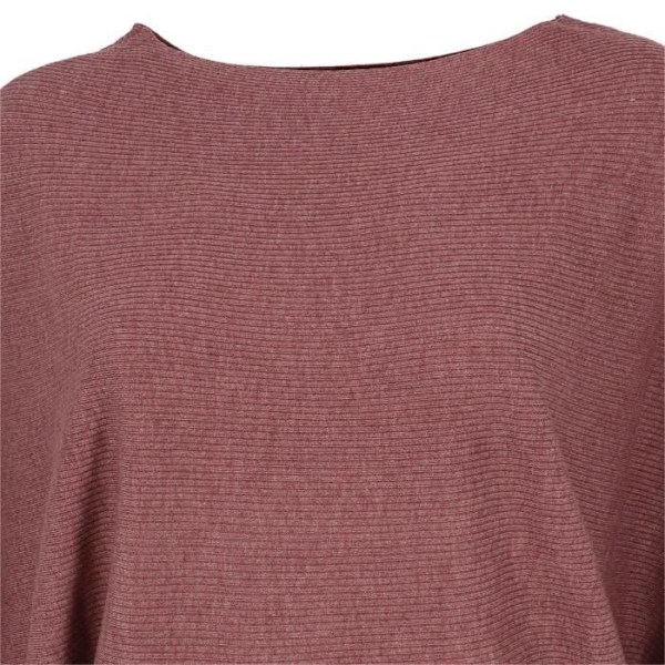 Dragtröja - Jacqueline de Yong - Rosé - Fladdermusärmar - Finmaskig - Stadslook Rosa jag