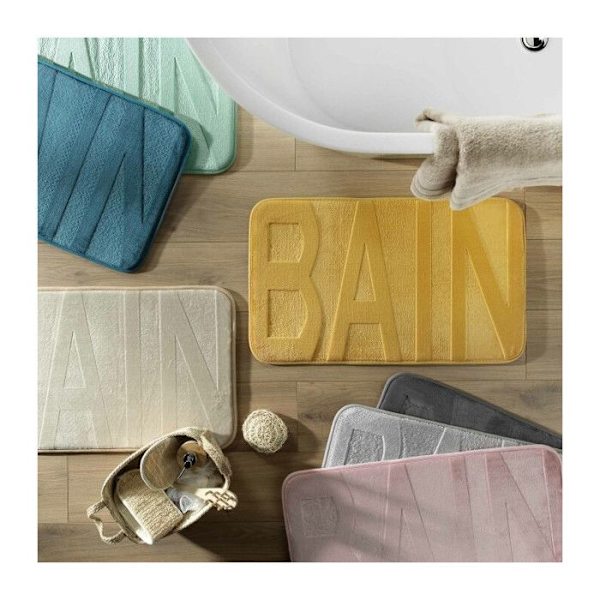 Teppe - L3C - Bad - Enfarget Taupe - 45x75cm - Rektangulær Mol