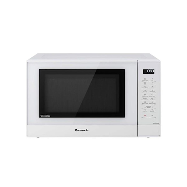 Panasonic NN-GT45KWSUG Fyr Micro-Ondes Grill 31L 1000W Inverter 24 Program för Avfrostning LED Vit
