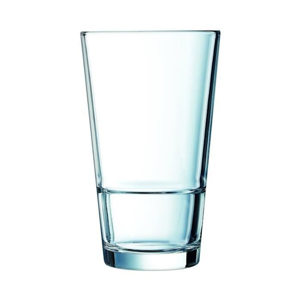 Högt glas 47cl Stack Up Arcoroc - Set med 6 glas - Härdat glas - Stapelbart