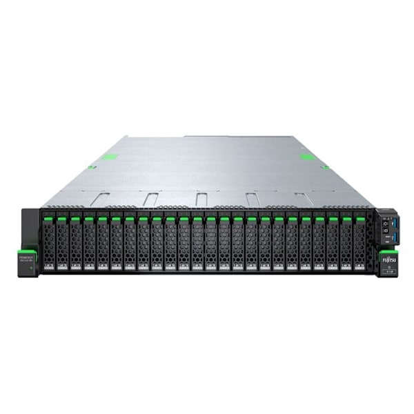 Servrar - FUJITSU - PRIMERGY RX2530 M6 - Serversystem - Svart - 2U