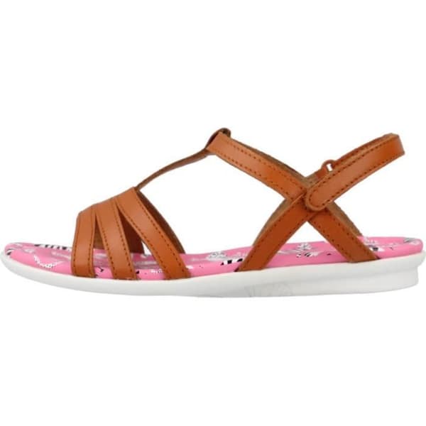 Sandaler - CAMPER - 133695 - Brun - Klack 2 cm - Spänne brun 27