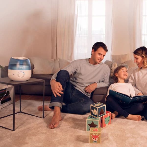 Vicks Mini Luftfuktare VUL525E4 Blå