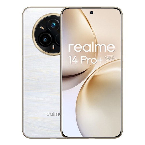 SMARTPHONE Realme 14 Pro + 5G Vit 8Go Ram 256Go