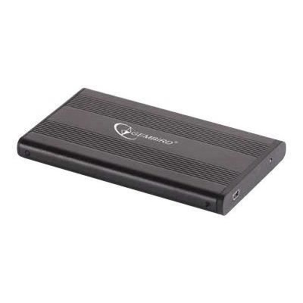 Svart 2,5'' USB 2.0 HDD-hölje för 2,5 SATA HDD Svart