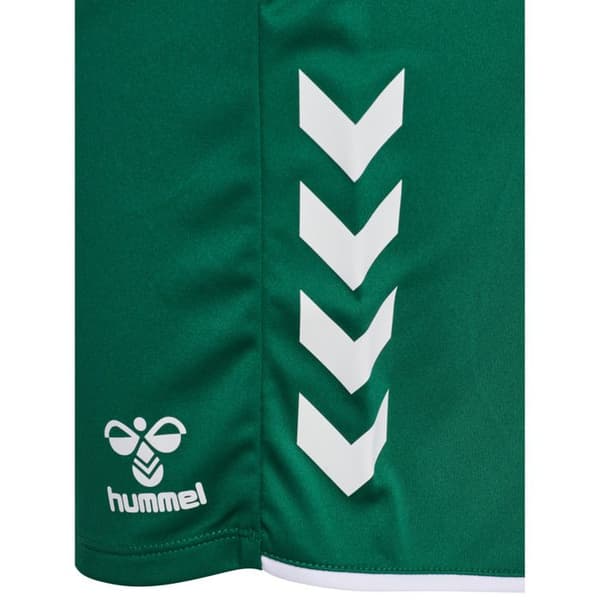 Kort dam Hummel Core 2.0 eviggrön/vit XXL