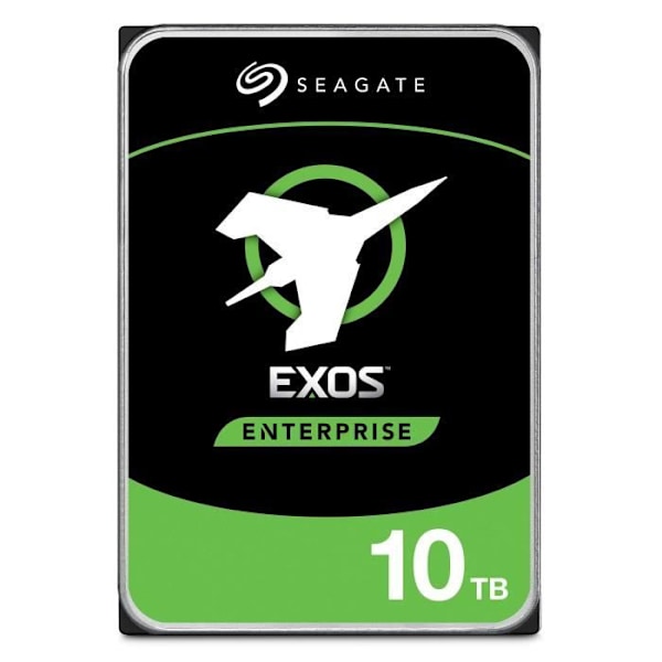 Seagate ST10000nmz086 3,5" 10TB EXOS X10 Enterprise Class intern hårddisk - Silver