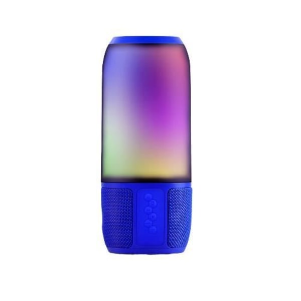 Bluetooth-högtalare med RGB-belysning V-tac VT-7456 - 2x 3Watt - Blå blå