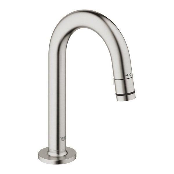 Robinet - Grohe - Universal - Superstål - Böjd munstycke - Vattenbesparing Supersteel