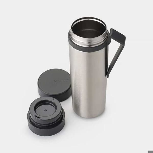 MAKE & TAKE TERMISK FLASKA MÖRKGREY 0,5 LITER