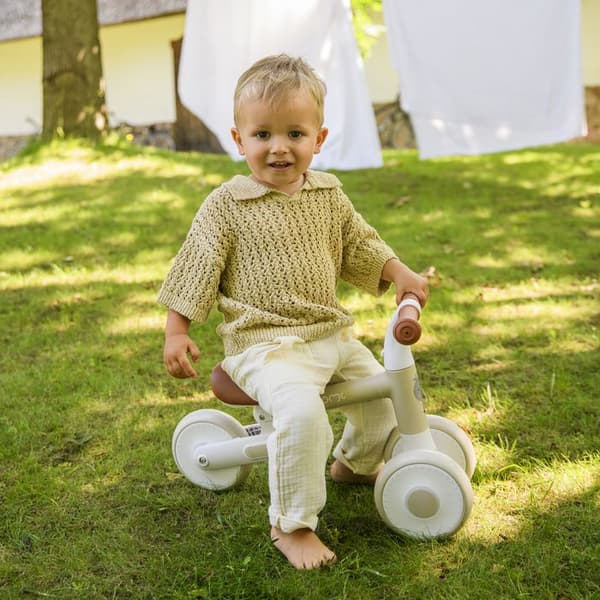 Draisienne trehjuling - MOMI - DEX - Lätt - Fällbar - 2 sits-höjder - Gul Gul
