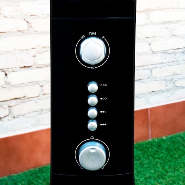 Dimfläkt - CECOTEC - EnergySilence 590 - 5 blad - 90 W - Svart Svart