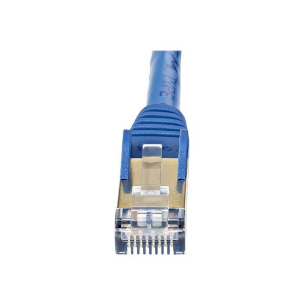startch 5m cat6a ethernetkabel blå - skärmad koppartråd