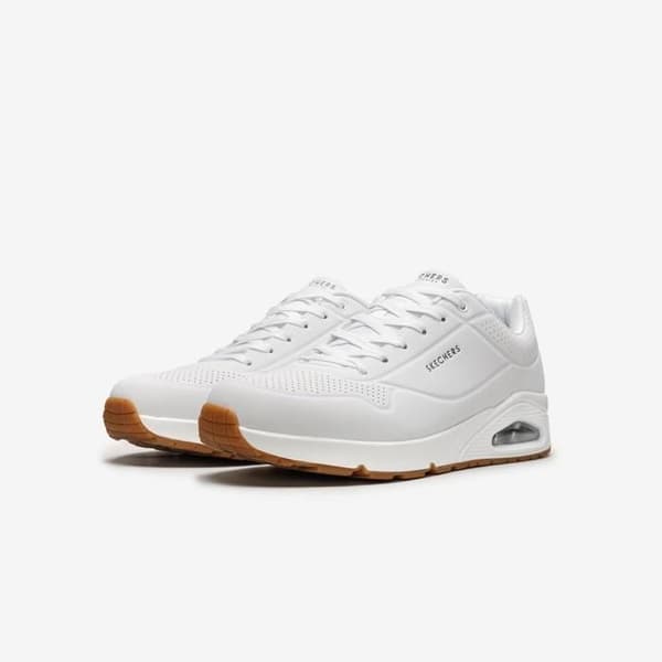 SKECHERS KORG UNO - STÄLL PÅ LUFT Vit 39