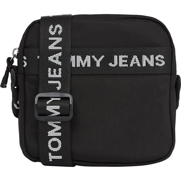 Väska - TOMMY JEANS - Mellanstor Reporter - Flerfärgad - Axelrem - 100% Återvunnen Polyester Multifärgad (Svart)