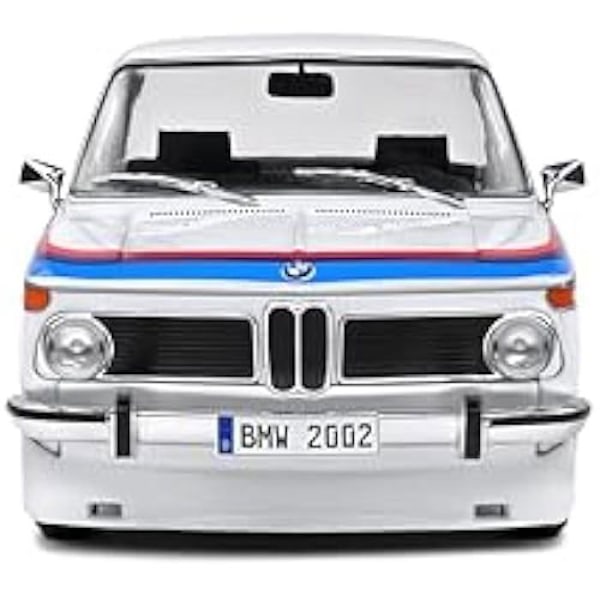 Minibil - SOLIDO - BMW 2002 TII Turbo Evocation - Vit - 1:18 - 1971 Vit