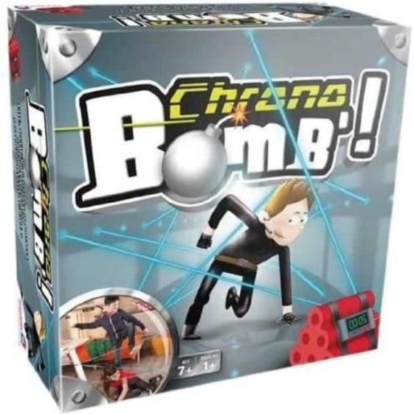 CHRONO BOMB' - Skicklighetsspel - DUJARDIN - Smyg genom laserbanan utan att röra ledningarna för att vinna!