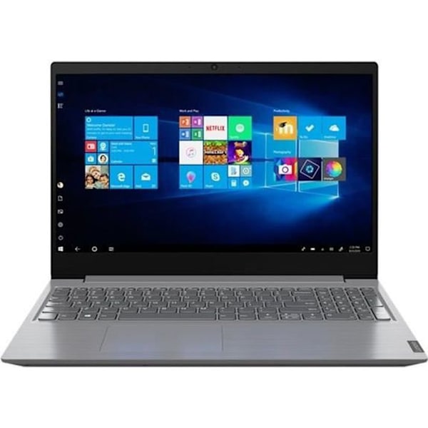 LENOVO NoteBook V15 IGL - 15,6" TN Bärbar PC - Intel Celeron N4020 - 4GB RAM - 256GB SSD - Windows 10 F Grå