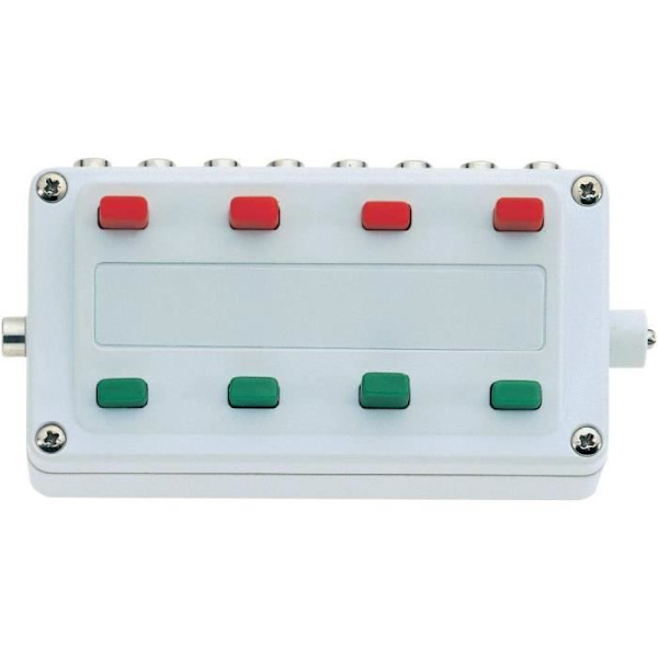 Kontrollpanel - MÄRKLIN - 72720 - 4 magnetiska artiklar - Positionsindikation - 80 mm bred Vit