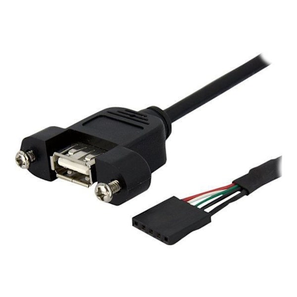 STARTECH USB-kabel Panelfäste A hona till intern hona moderkortshuvud - 91 cm