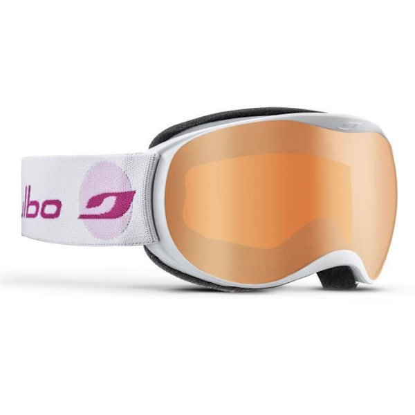JULBO Ski Mask Atmo - White and Matt Pink Cat 3