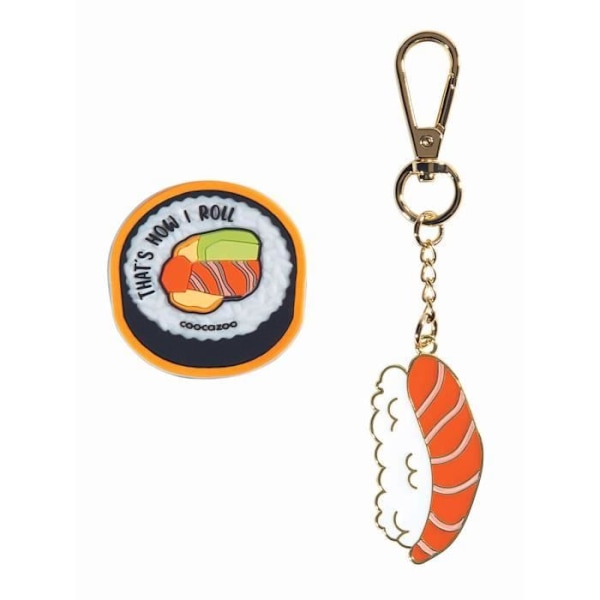 coocazoo Colour Up-Set (2-delad) Sushi Love [218887] - medallion ryggsäck mångfärgad