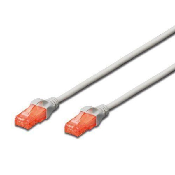 Ewent nätverkspatchkabel CAT 6 U-UTP 7-24 AWG 2 RJ45-kontakter 2M Vit