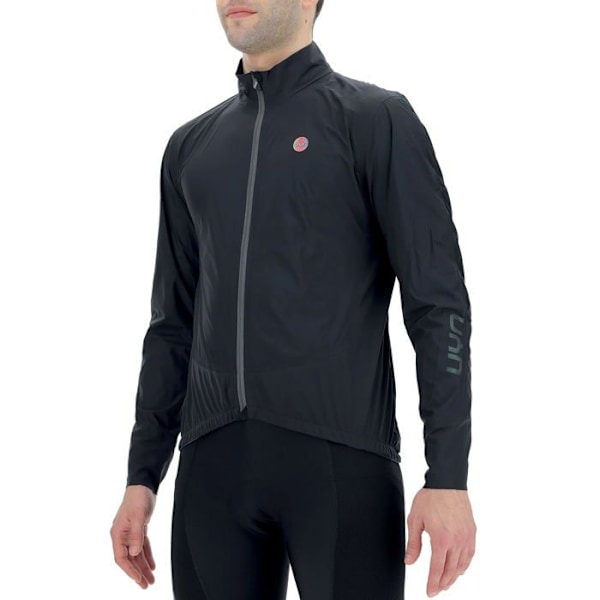 Uyn - O102090 - Man Cykling Packable Regular Fit Jacka Man Bike Fit Cykeljacka för män Svart jag