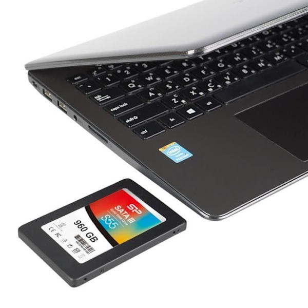 SILICON POWER SSD - SATAIII (TLC) - S55 - 960 GB - 7 mm 2,5" ingångsnivå