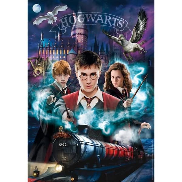 Pussel Compact 1000 bitar : Harry Potter