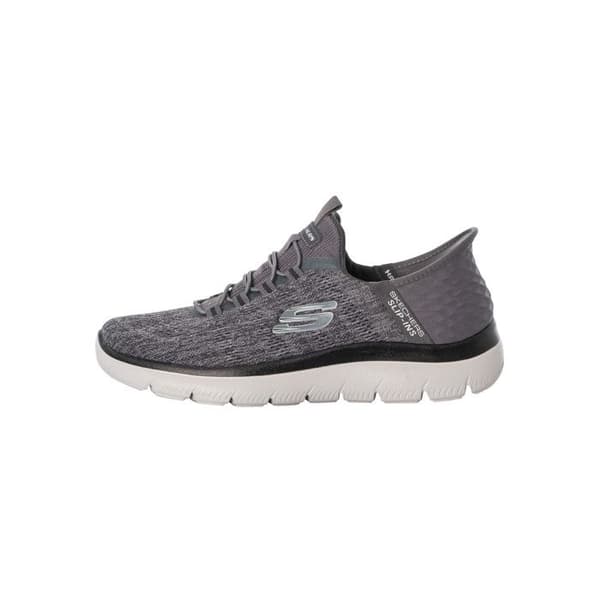 Skechers Baskets Summits Key Pace Slip-on Herr Grå — 100% växtbaserad, Memory Foam Grå 41