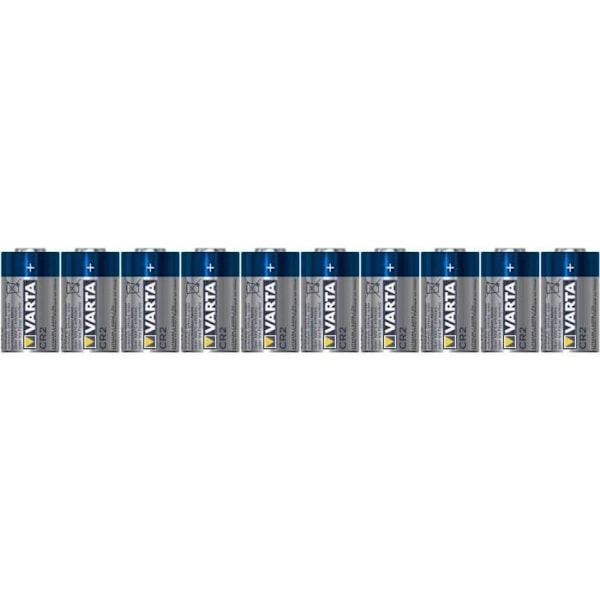 Fotobatteri CR 2 litium Varta Electronics CR2 880 mAh 3 V 10 st.