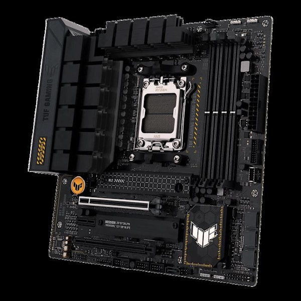 Moderkort - ASUS - TUF GAMING B650M-PLUS - AMD B650 - AM5 mikro ATX-plats