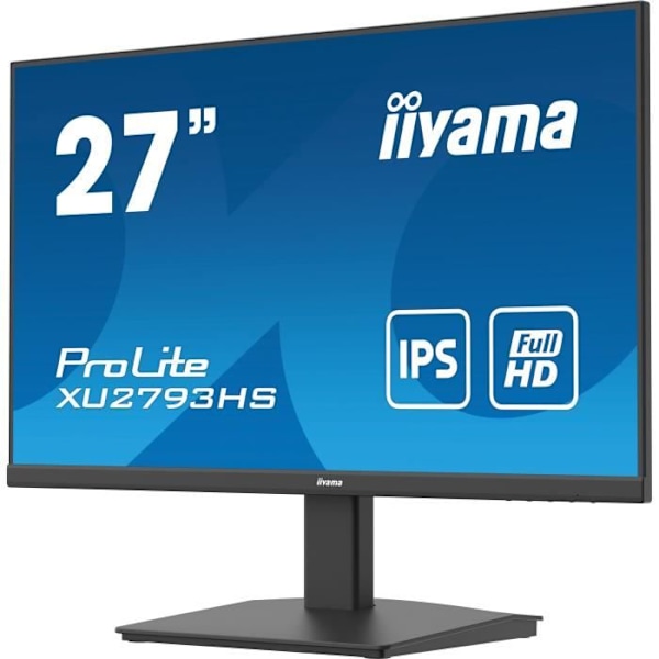 PC-skärm - IIYAMA PROLITE XU2793HS-B6 - 27" 1920x1080 - IPS-panel - 1ms - 100Hz - HDMI / DisplayPort