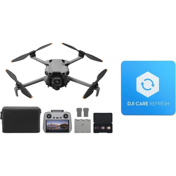 Drone DJI Mini 5 Pro Bundle Fly More med DJI RC 2 - 4K, CMOS 1 tum, Obstakeldetektion
