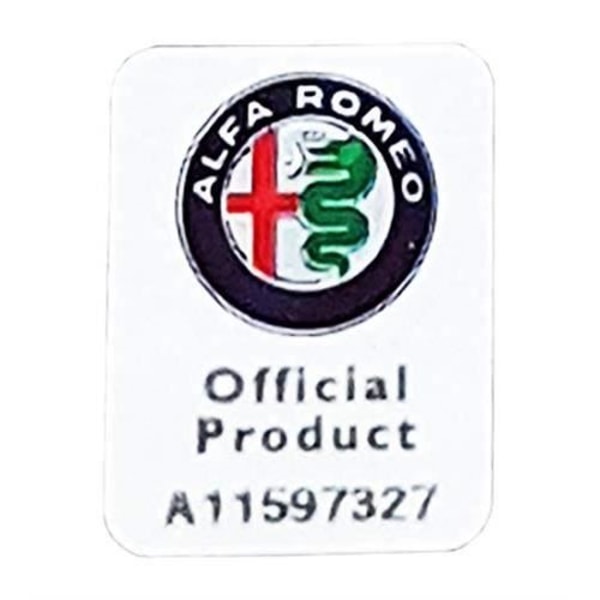 Alfa Romeo Officiell självhäftande lapp, Logotyp 75 mm