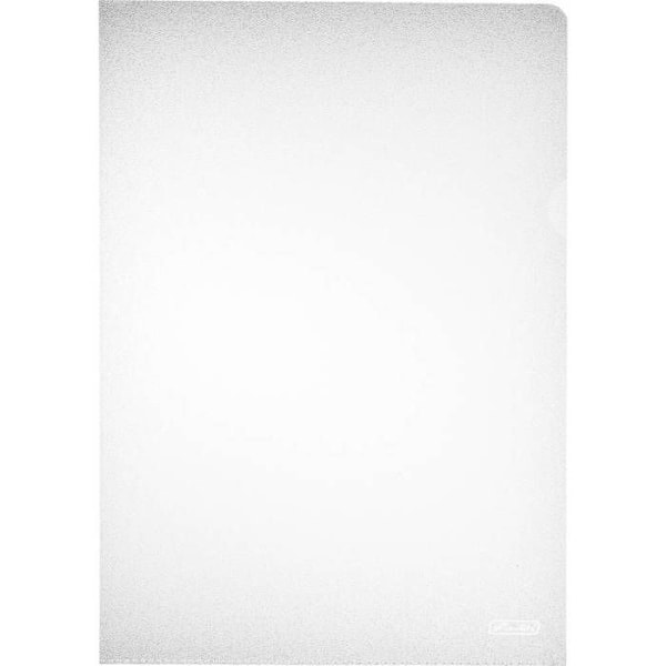 Hörnfickor - Herlitz - 10843753 - 100 st - Kornplast - A4 Eco Transparent