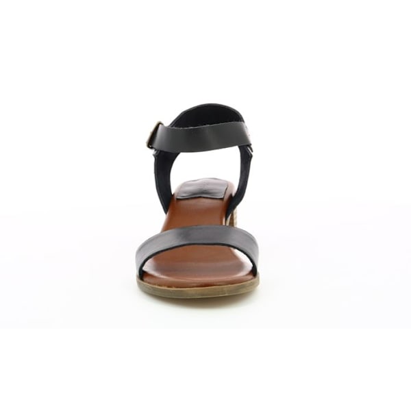Sandaler - KICKERS - Volou - Läder - Svart - Spänne Svart 41