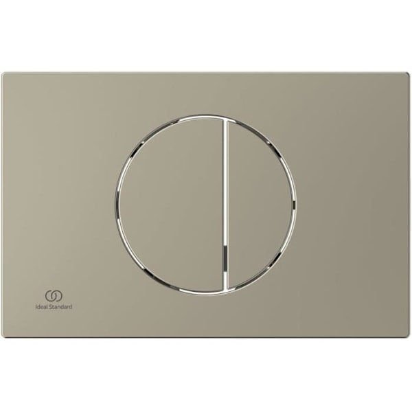 Utlösningsplatta WC R0503GN Oleas Ideal Standard Silver Storm