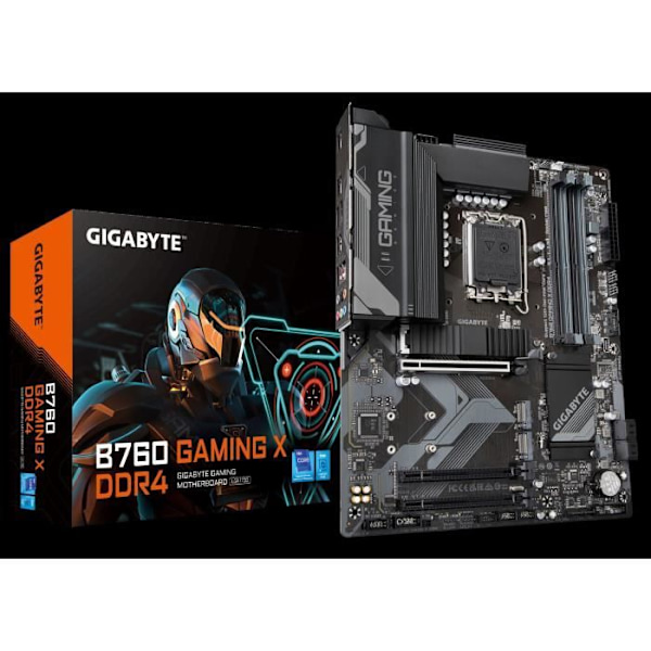 Moderkort - GIGABYTE TECHNOLOGY - B760 GAMING X DDR4