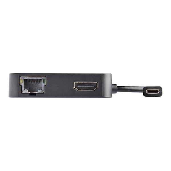 USB-C multiport-adapter - STARTECH - HDMI 4K - GbE - USB 3.0 - Svart
