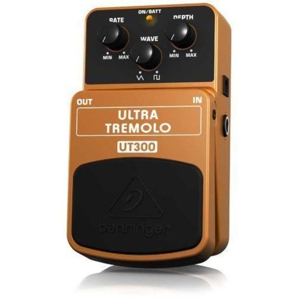 Behringer UT300 Ultra Tremolo Effektpedal Orange - ULTRA TREMOLO UT300