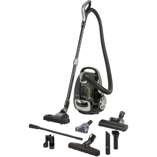 Kapseldammsugare med påse - SENCOR - SVC 9000BK - 800 W - 69 dB - 4 L - Svart Svart