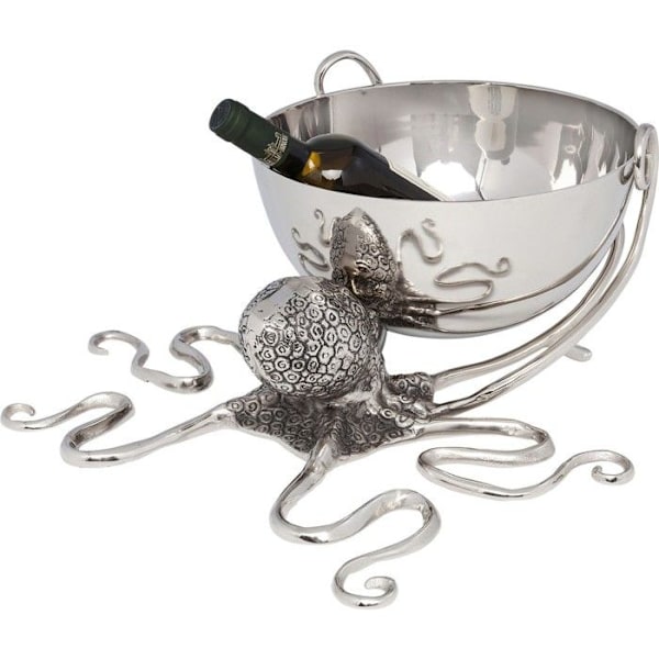 Champagne Bucket Octopus Kare Design Nickelpläterad