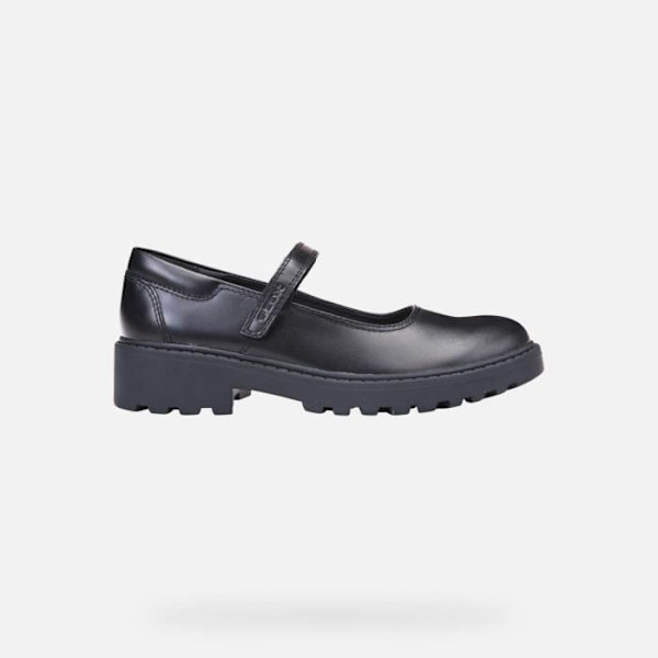 Ballerinor - Geox - JR CASEY - Girl - Läder - Svart - Bekväm och andas Svart 40