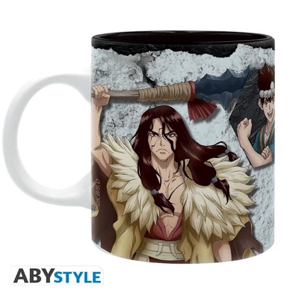 Mugg - ABYstyle - DR STONE - 320 ml - Keramik - Mikrovågsugn och diskmaskin-säker