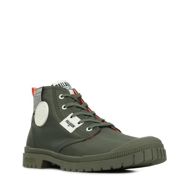 Stövlar - Palladium - SP20 Overlab - Klackhöjd 2 cm - Unisex - Snörning oliv natt 44